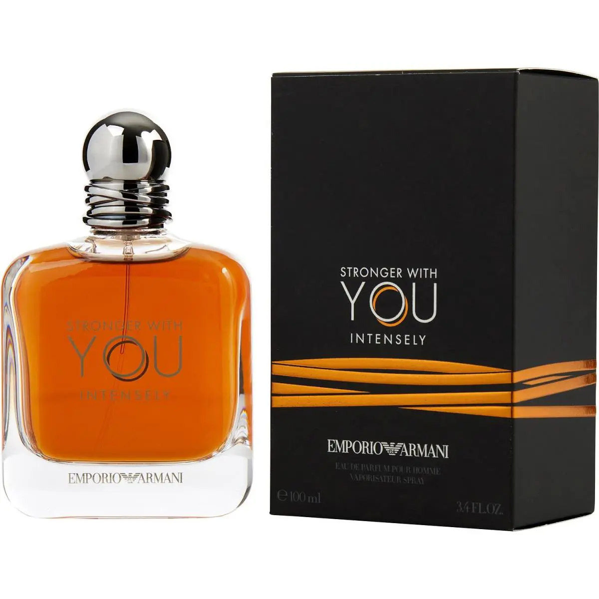 Emporio Armani Stronger with You Intensely 3.4 oz Edp Cologne For Men