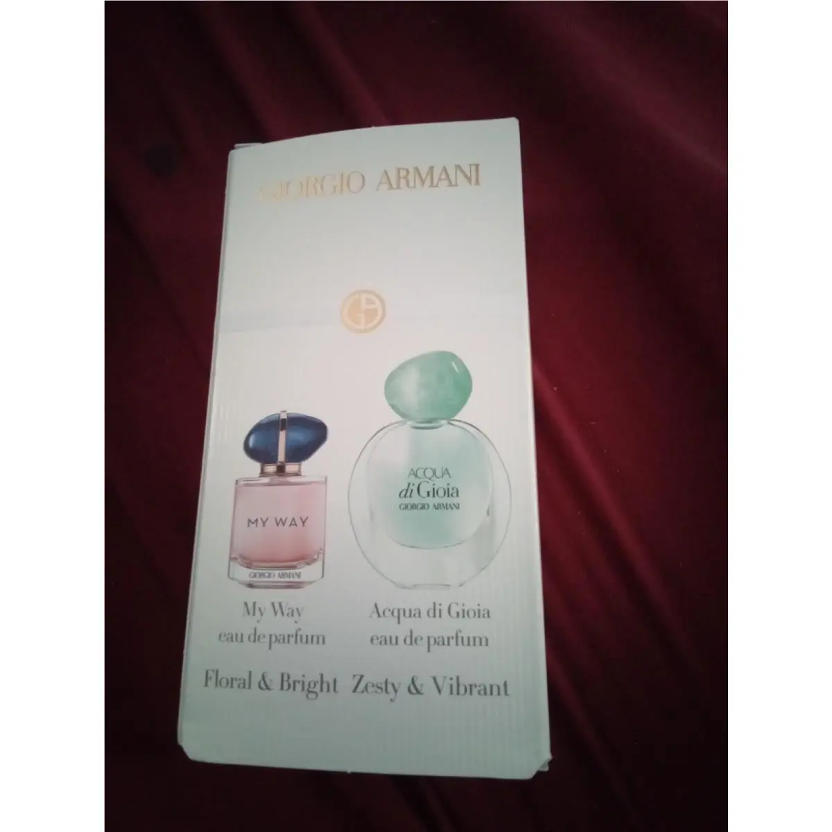 Armani Beauty Mini My Way Acqua di Gioia Perfume Duo Fluid