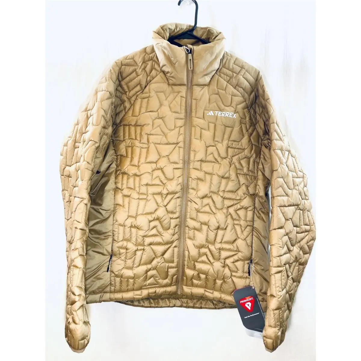 Adidas Terrex Xperior Primaloft Fill Insulated Hooded Jacket JL9750 Med