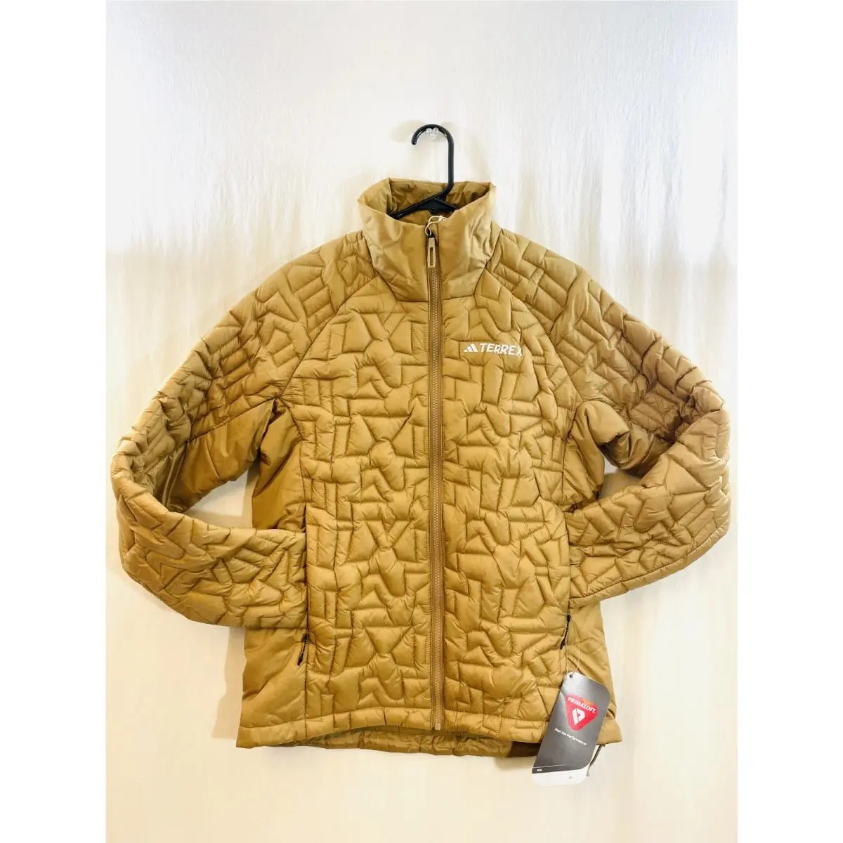 Adidas clothing - Terrex Xperior PrimaLoft Insulated Jacket - JL9750 - Tan 1
