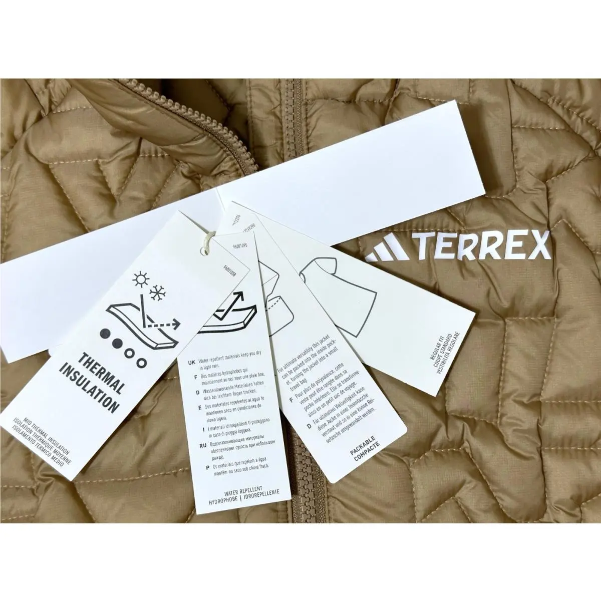 Adidas clothing - Adidas Terrex XPR LF - Terrex XPR - JL9750 - Tan 4