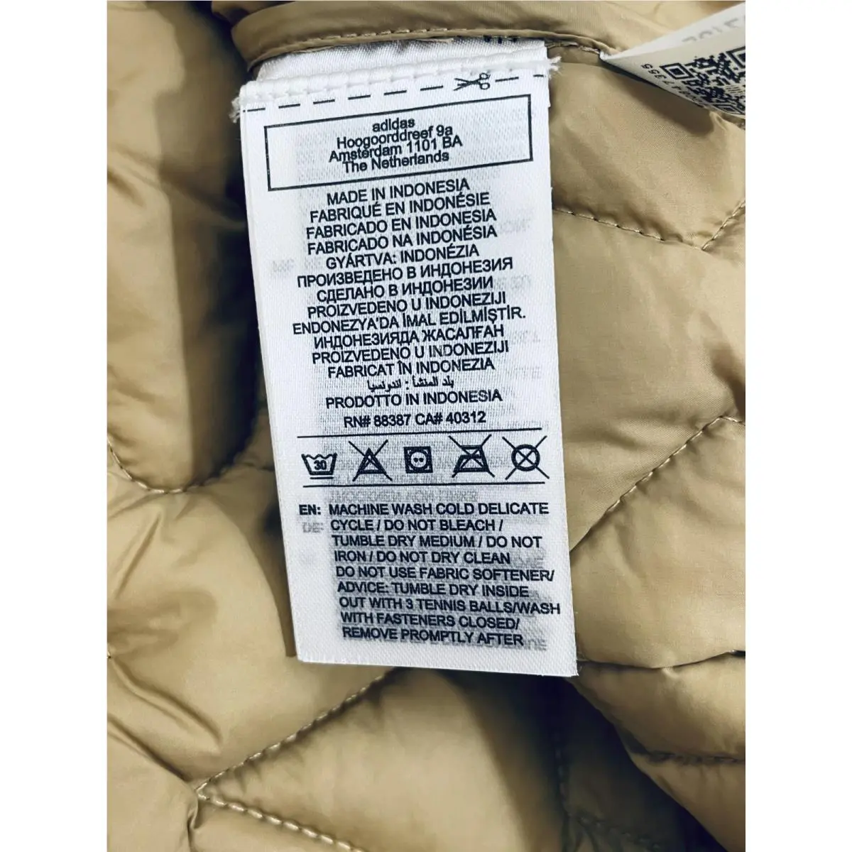Adidas clothing - Terrex Xperior PrimaLoft Insulated Jacket - JL9750 - Tan 15