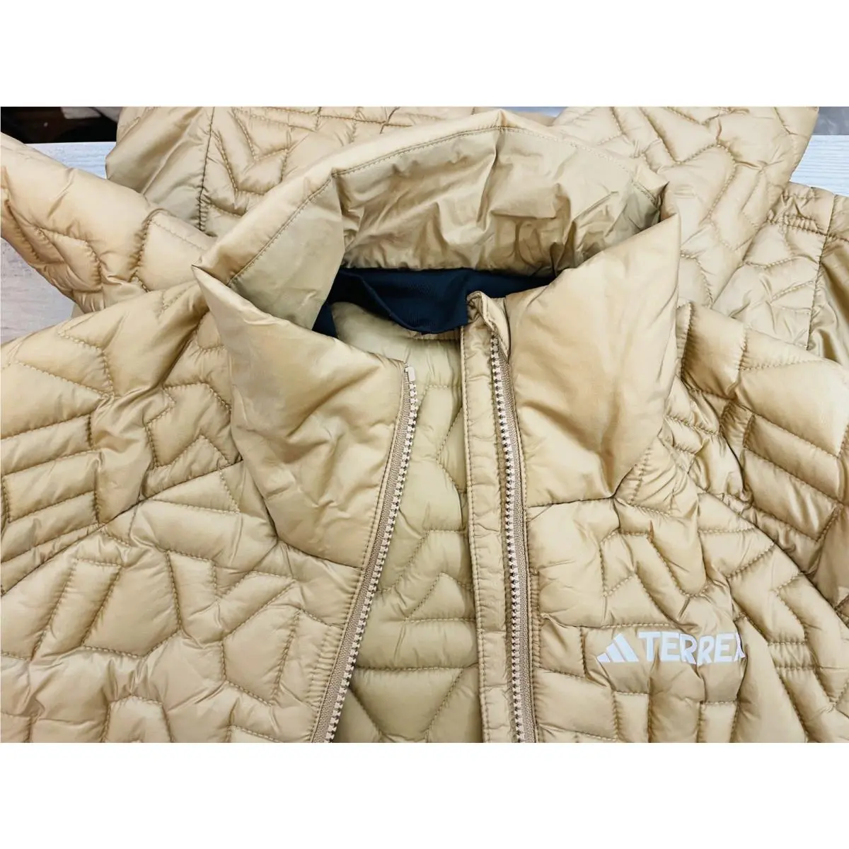 Adidas clothing - Terrex Xperior PrimaLoft Insulated Jacket - JL9750 - Tan 3