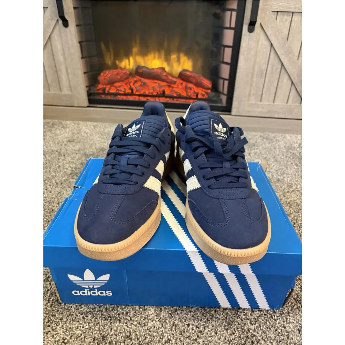 Adidas shoes - adidas Samba - Samba - JQ2885 - Blue 0