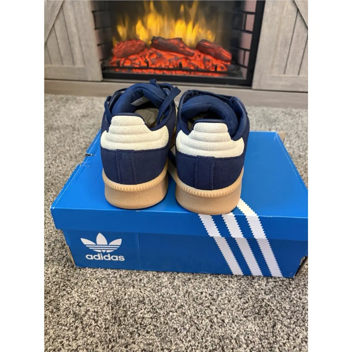 Adidas shoes - adidas Samba - Samba - JQ2885 - Blue 2