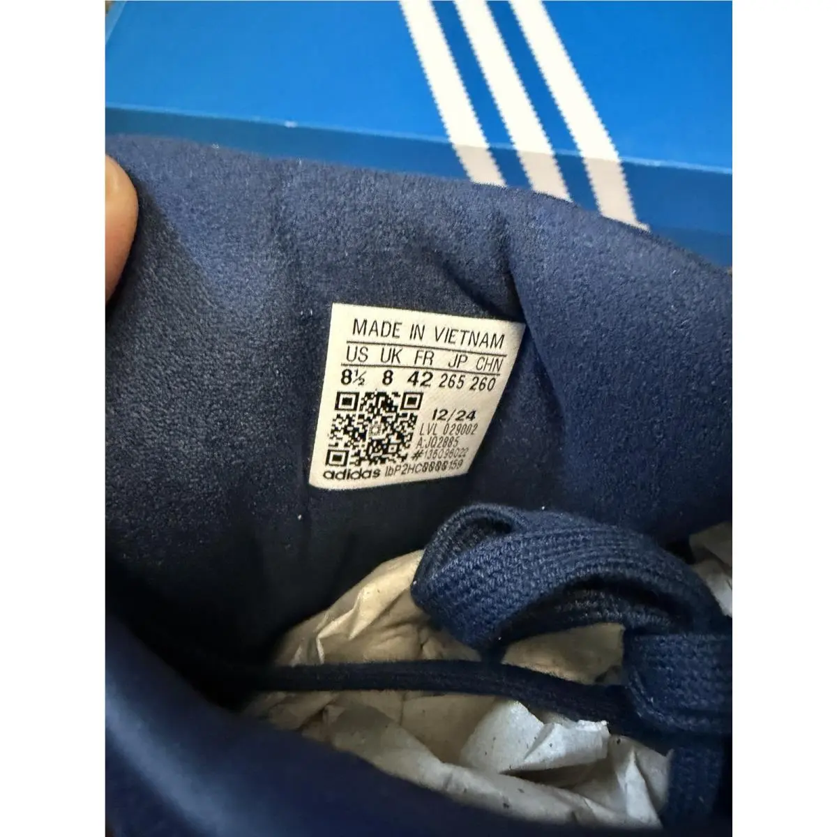 Adidas shoes - adidas Samba - Samba - JQ2885 - Blue 5