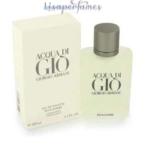 Acqua Di Gio by Giorgio Armani For Men 3.4oz Eau De Toilette Spray