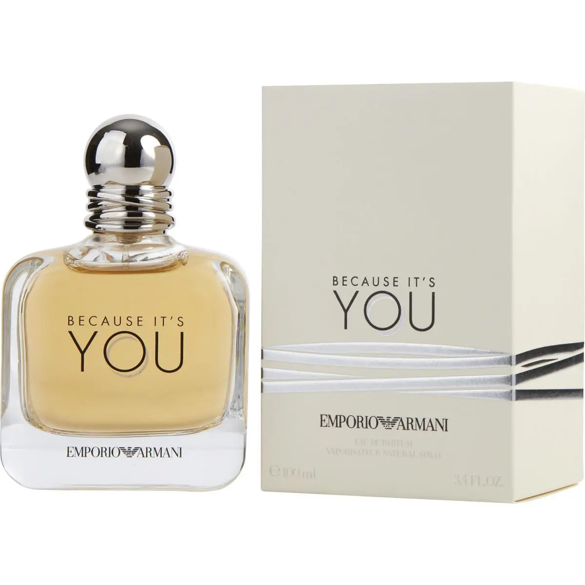 Emporio Armani Because It`s You by Giorgio Armani 3.4 oz Edp Perfume For Women