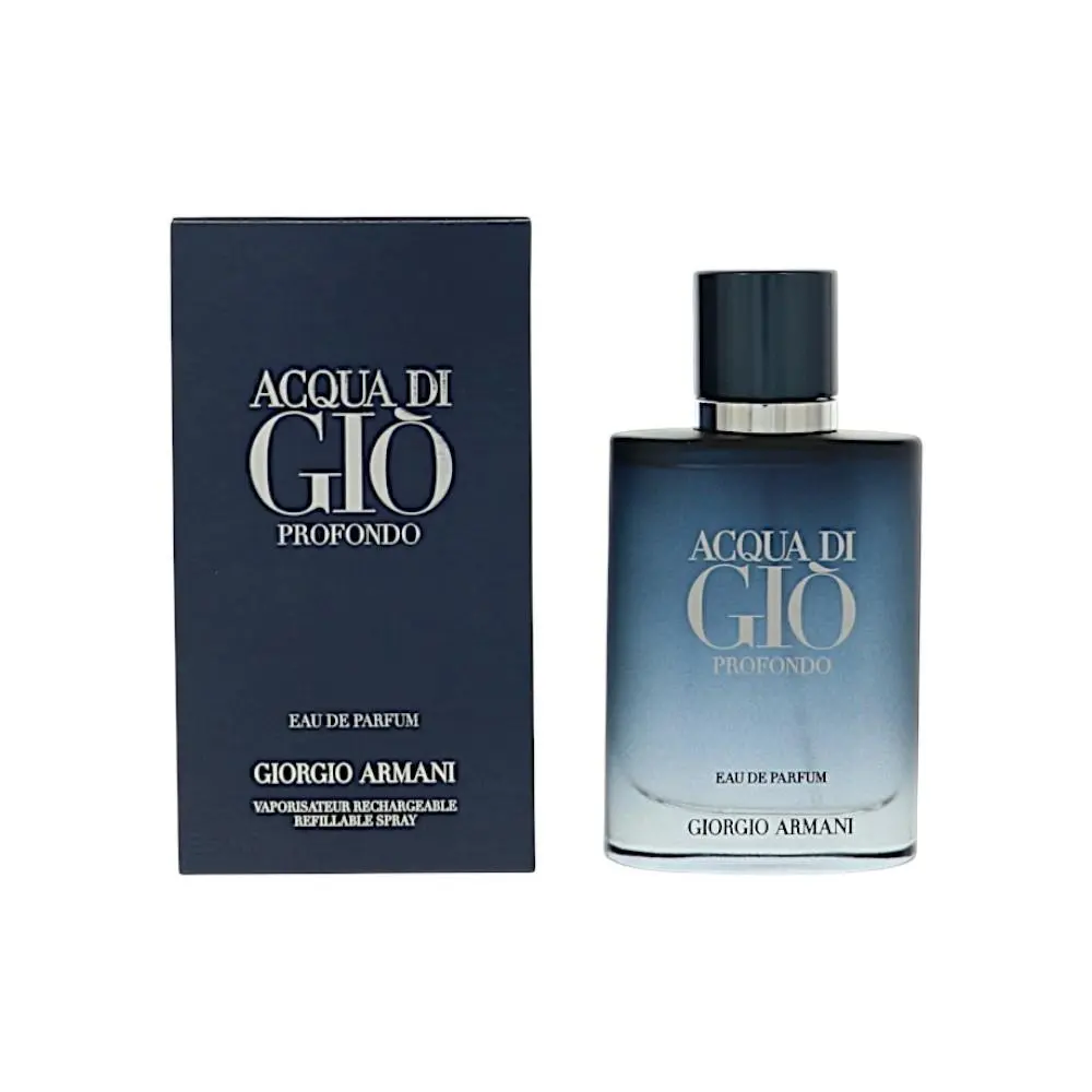 Acqua Di Gio Profondo By Giorgio Armani For Men 1.6 Oz Eau De Parfum Spray