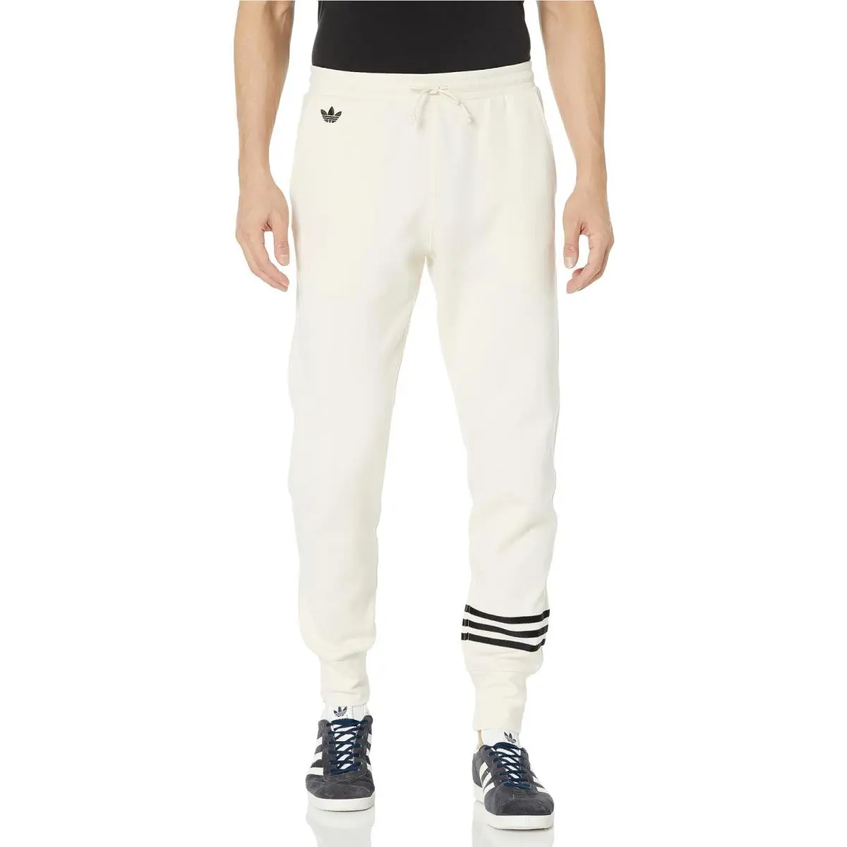 Adidas Originals Men`s Adicolor Neuclassics Sweat Pants Wonder White X-small - Wonder White