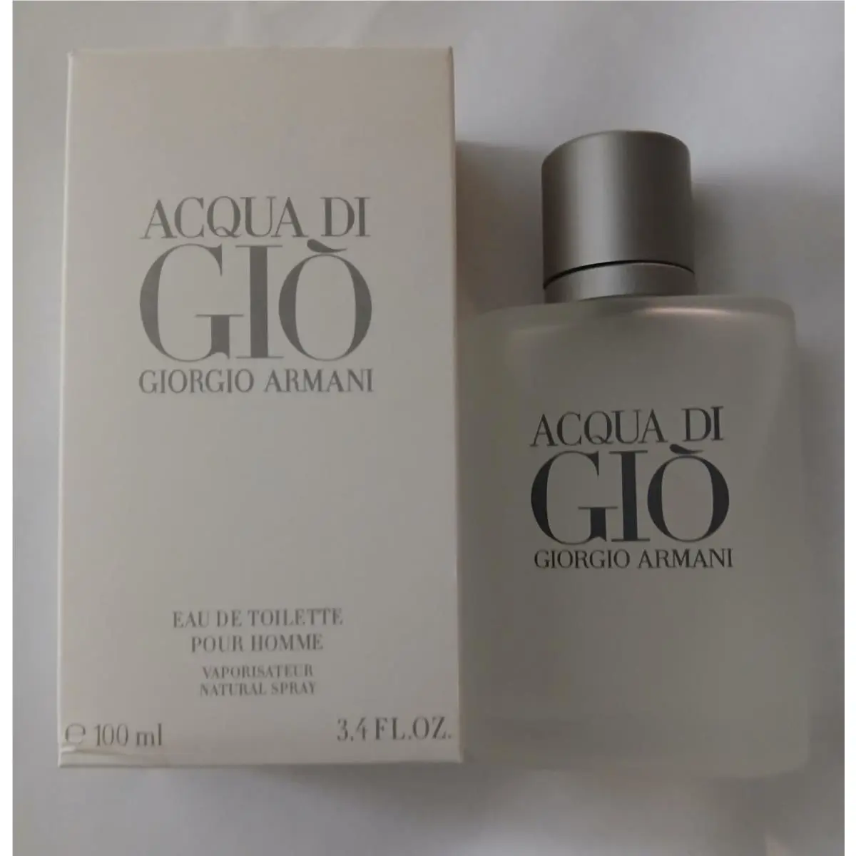 Giorgio Armani Acqua Di Gio 3.4oz Men`s Eau de Toilette
