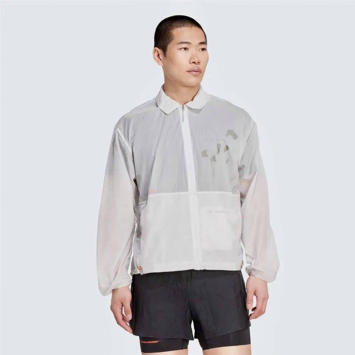 Adidas Men Adi365 H.koumori Running Coach Jacket Large