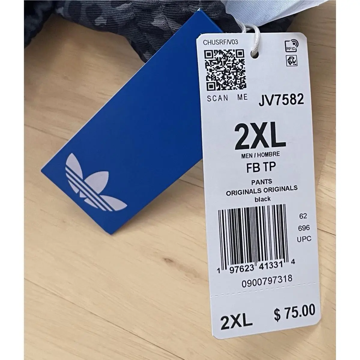 Adidas clothing - JV7582 - JV7582 - Black, White 4