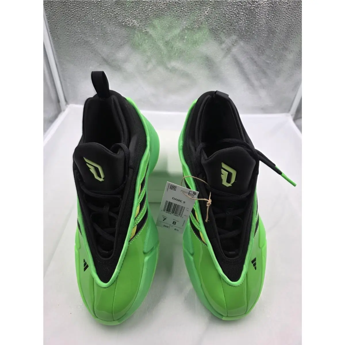 Adidas shoes - adidas Dame 9 - Dame - JR2508 - Green 1