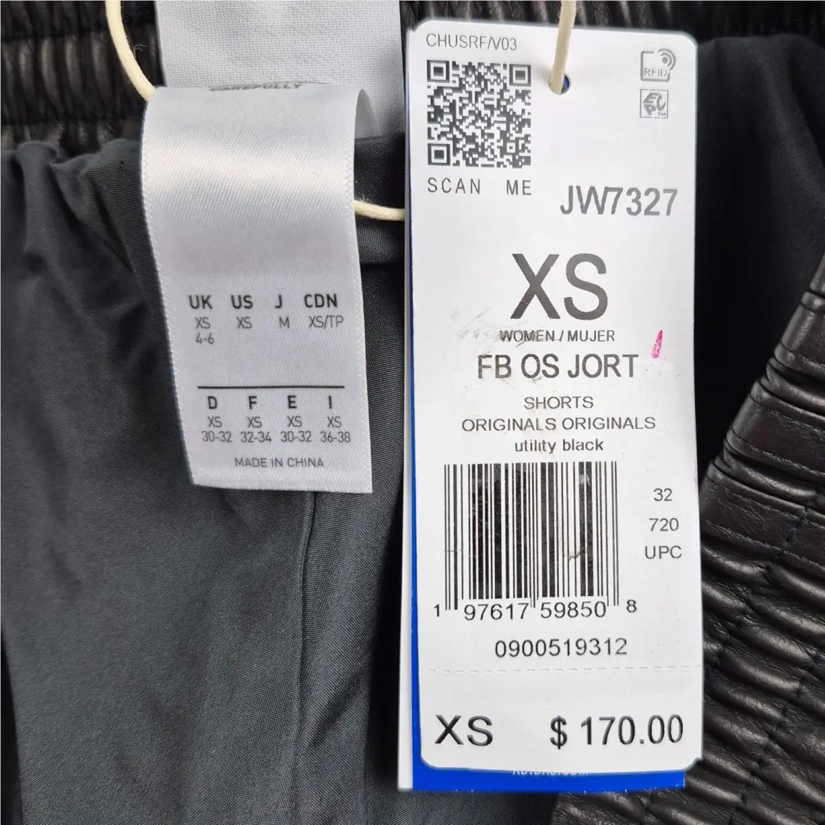 Adidas clothing - JW7327 - JW7327 - Black (UPC: 197617598508) 1