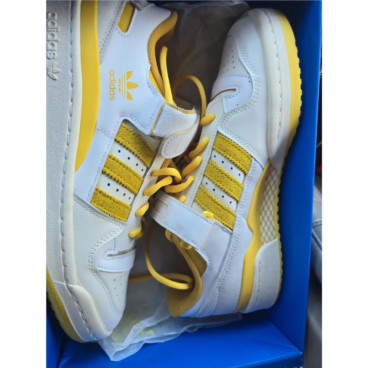 Adidas shoes - adidas Forum 84 - Forum - GX4537 - White Yellow (UPC: 195739900919) 0