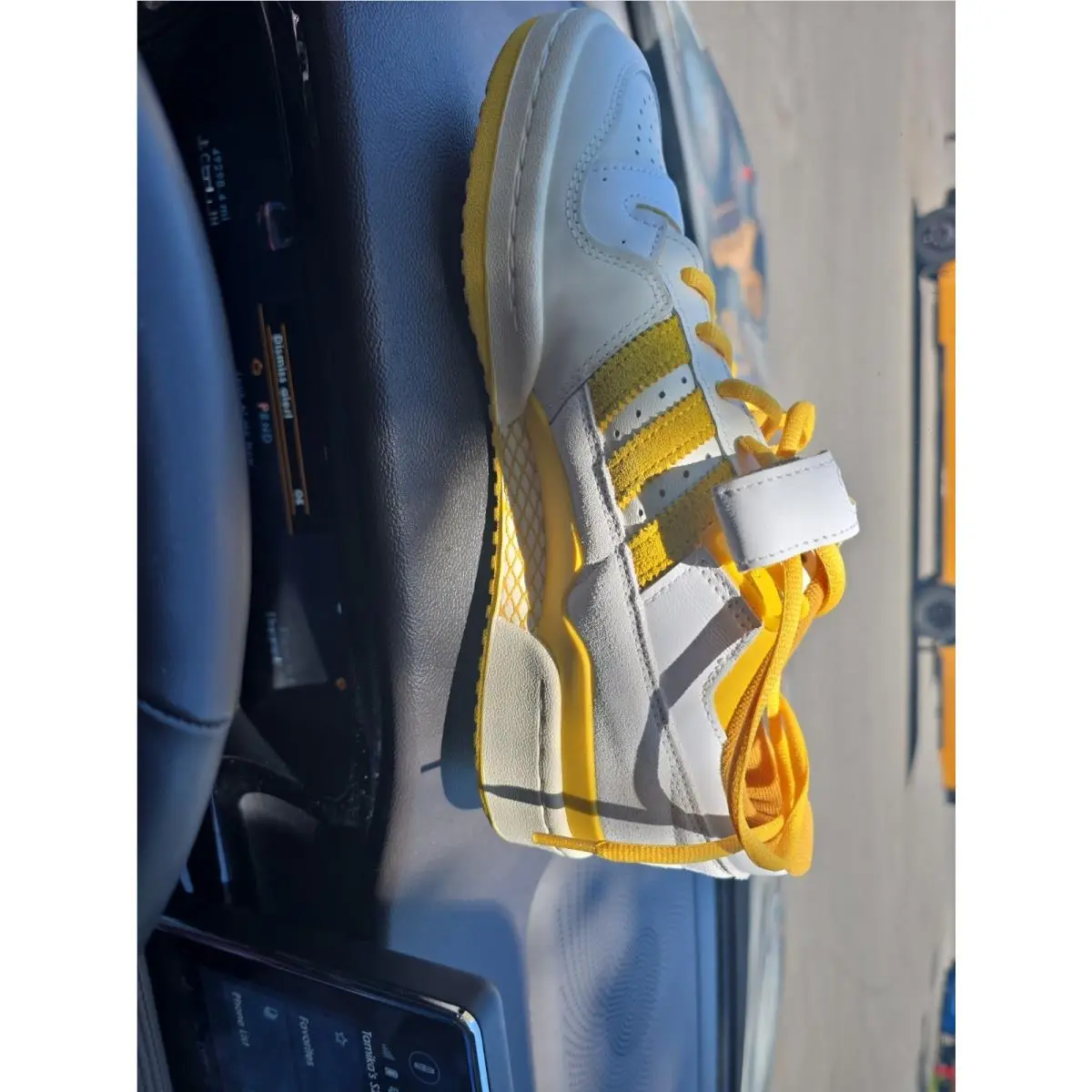 Adidas shoes - adidas Forum 84 - Forum - GX4537 - White Yellow (UPC: 195739900919) 3