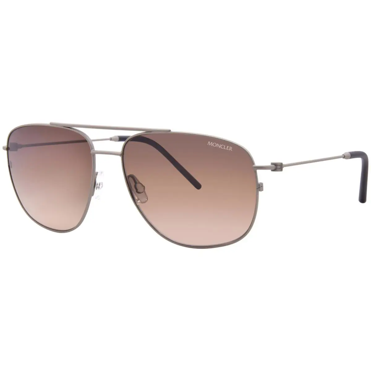 Moncler Alumni ME4004 100313 Sunglasses Matte Bronze/brown Gradient/black 60mm