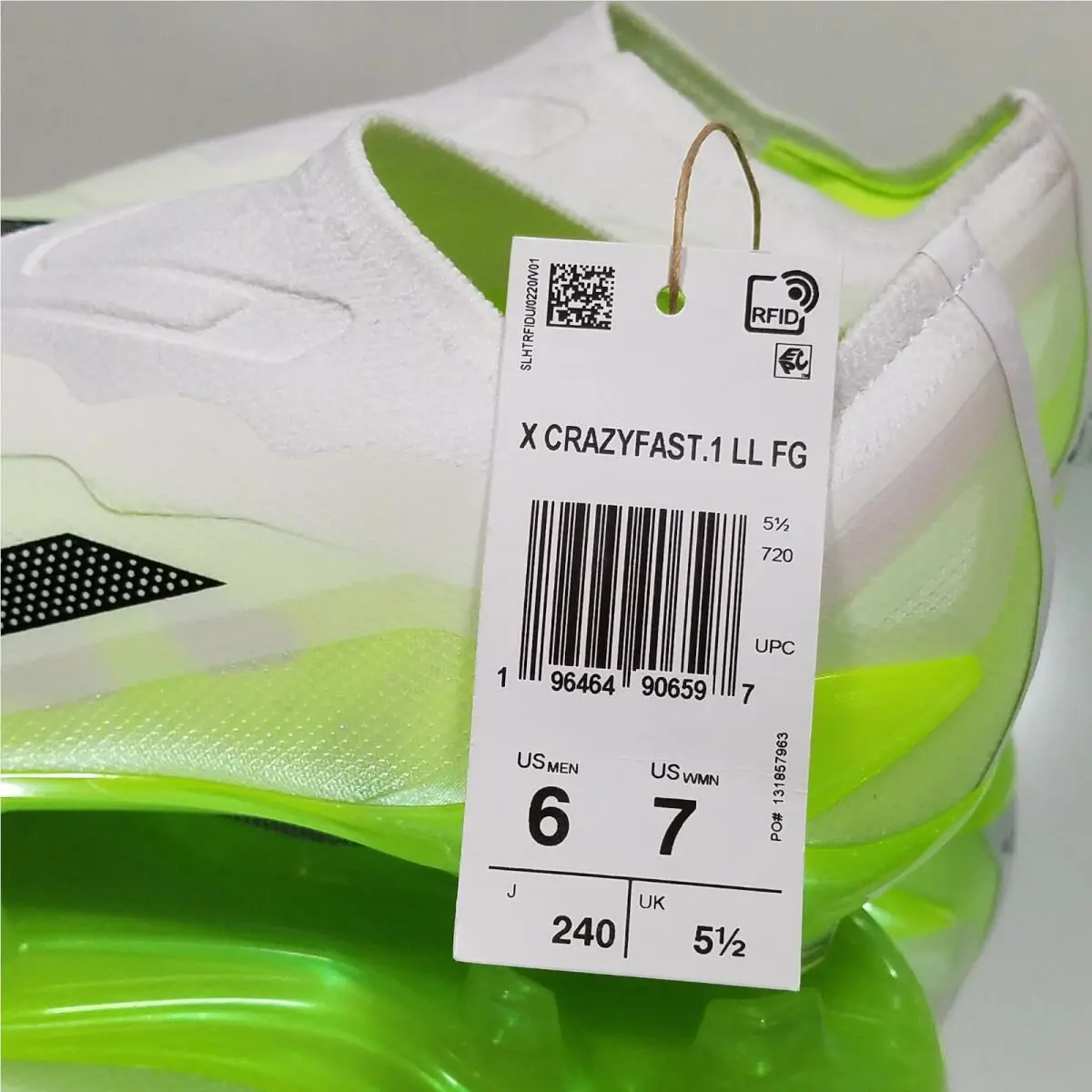 Adidas shoes - adidas X Crazyfast.1 - GY7378 - White 8