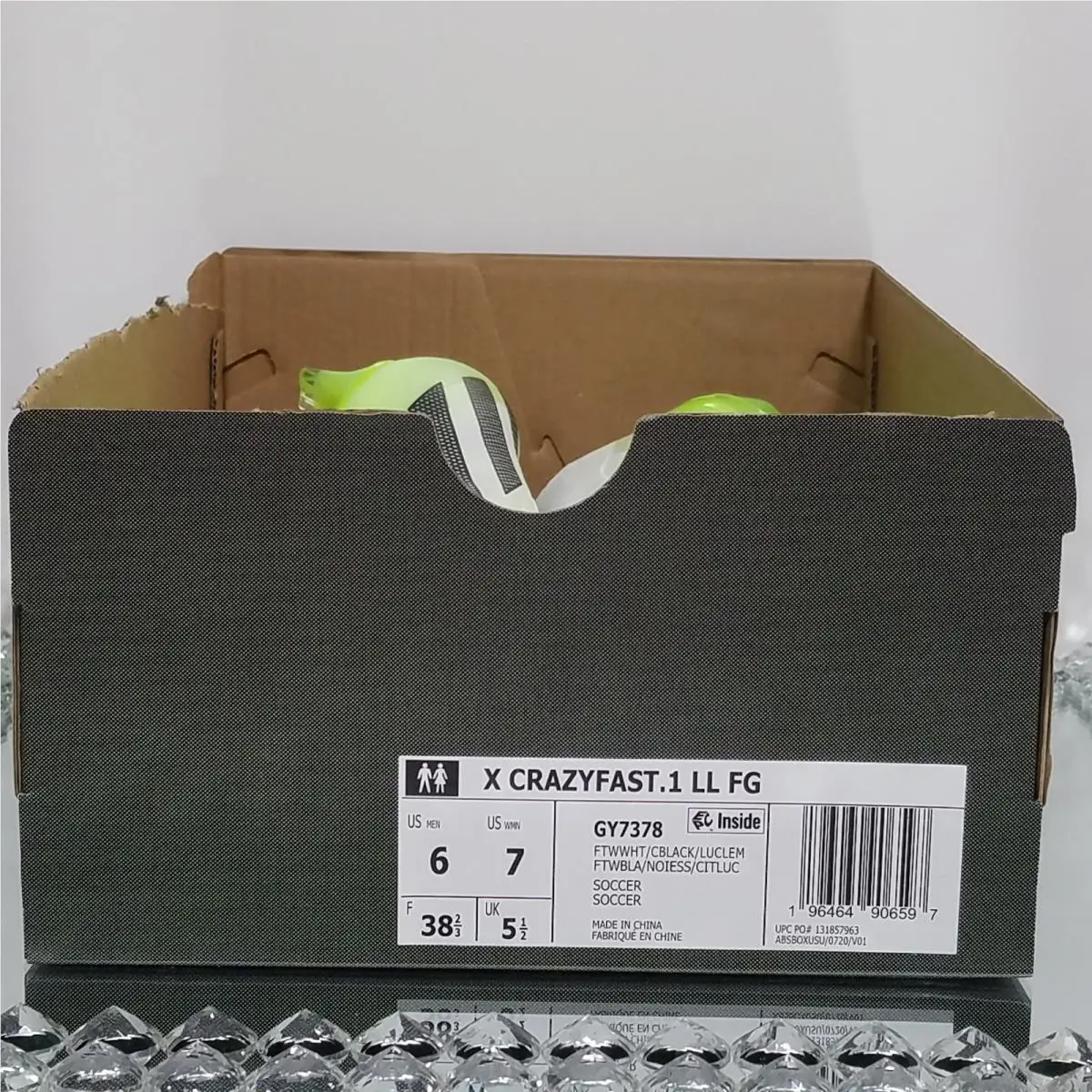 Adidas shoes - adidas X Crazyfast.1 - GY7378 - White 10