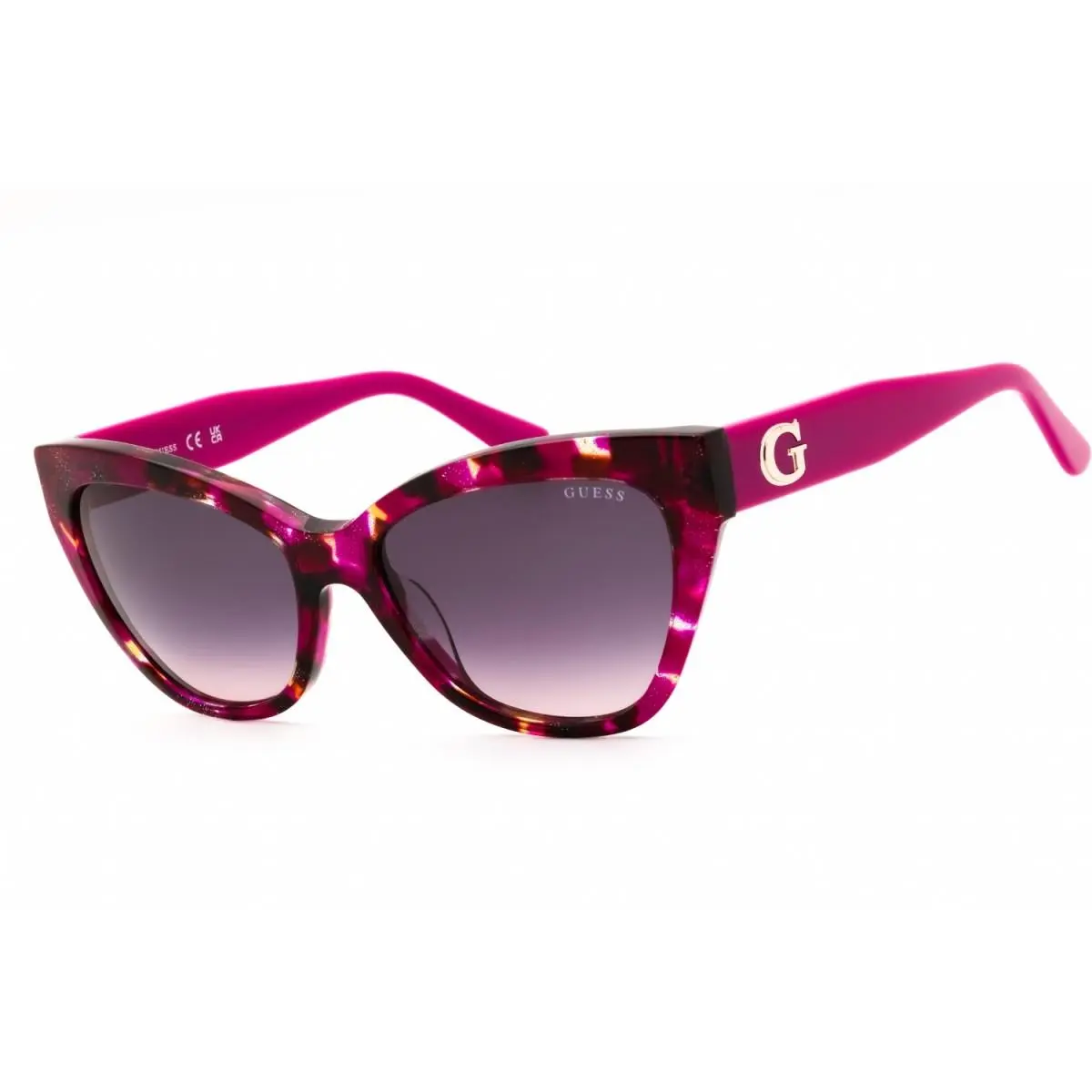 Guess GU00204 78F Shiny Lilac/brown Gradient 55-17-140 Sunglasses