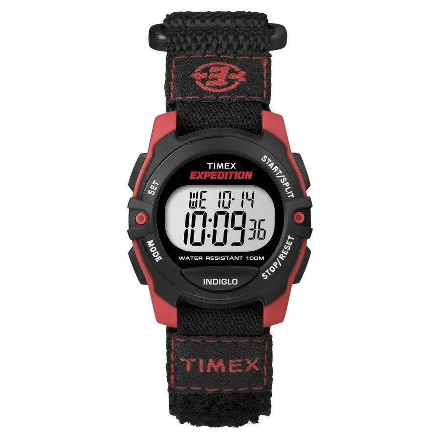 Timex Expedition Cat T49956 Unisex Watch Digital Display Fast Wrap Strap