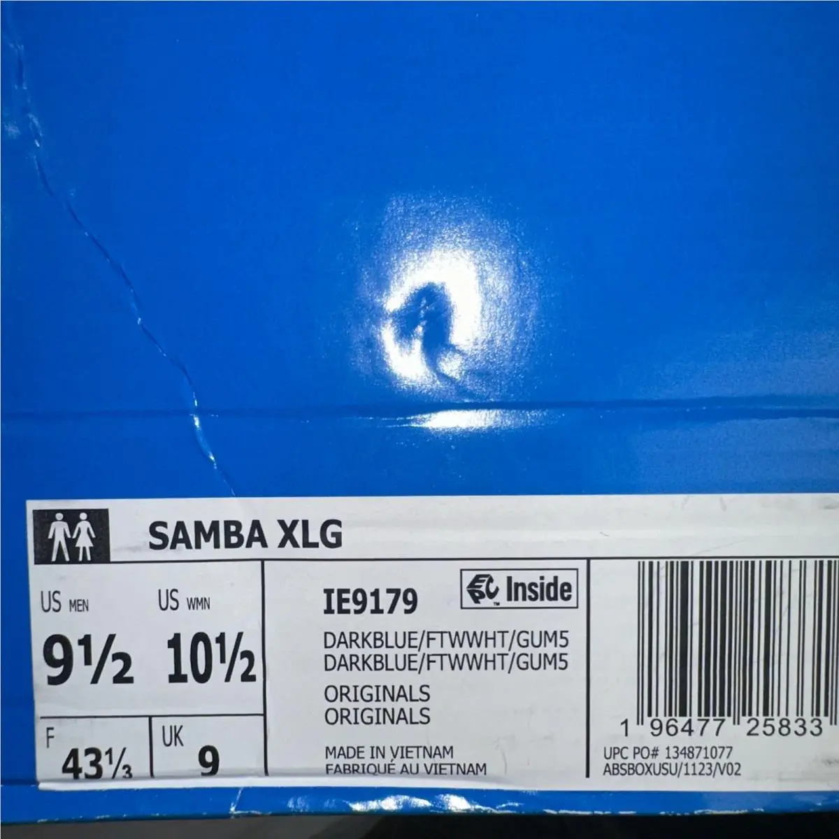 Adidas shoes - adidas Samba - Samba - IE9179 - Blue 4