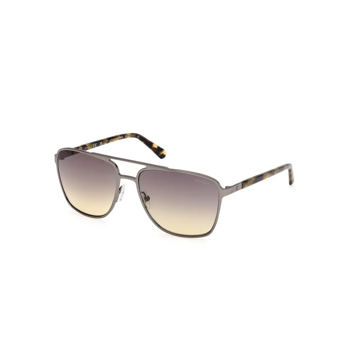 Guess GU00210 07B Matte Dark Nickeltin/smoke Gradient 60-17-145 Sunglasses