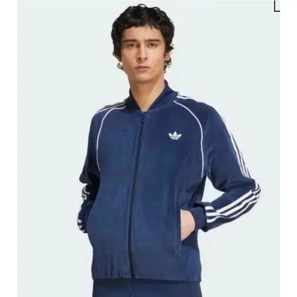 Adidas clothing - Adidas Velour SST - Velour SST - JW5863 - Blue 0