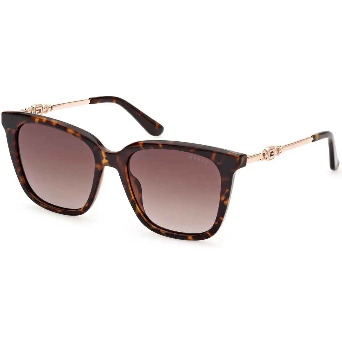 Guess GU 7886 Dark Havana / Shiny Pale Gold 52F Size 53 Sunglasses