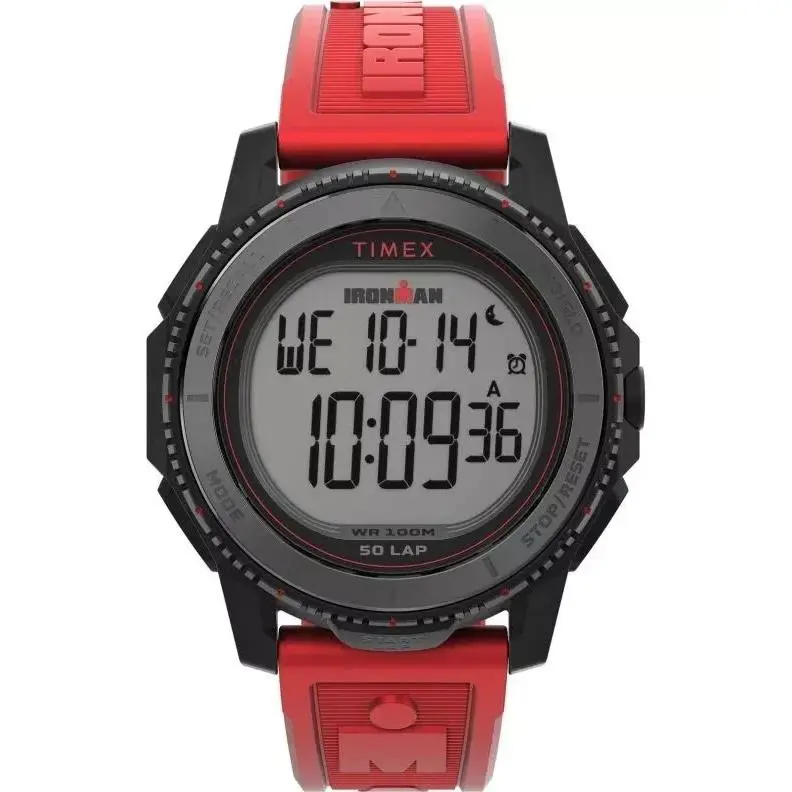 Timex TW5M57900 Watch Ironman Digital Adrenaline 46.5mm Red