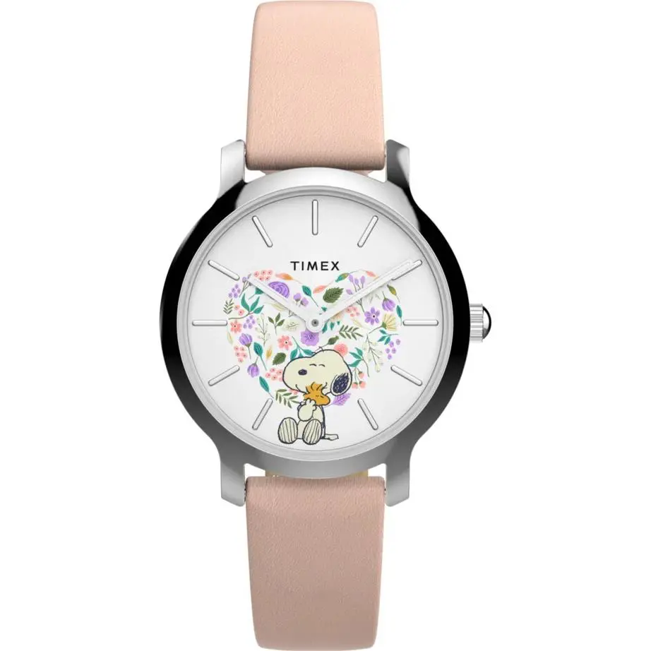 Timex Transcend x Peanuts Snoopy Floral Bloom 34mm Ladies Watch TW2W85100