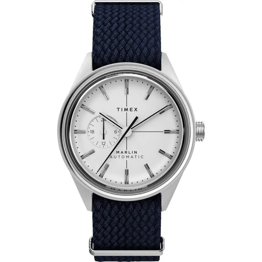 Timex Marlin® Jet Automatic 38mm Fabric Strap Watch TW2V72300