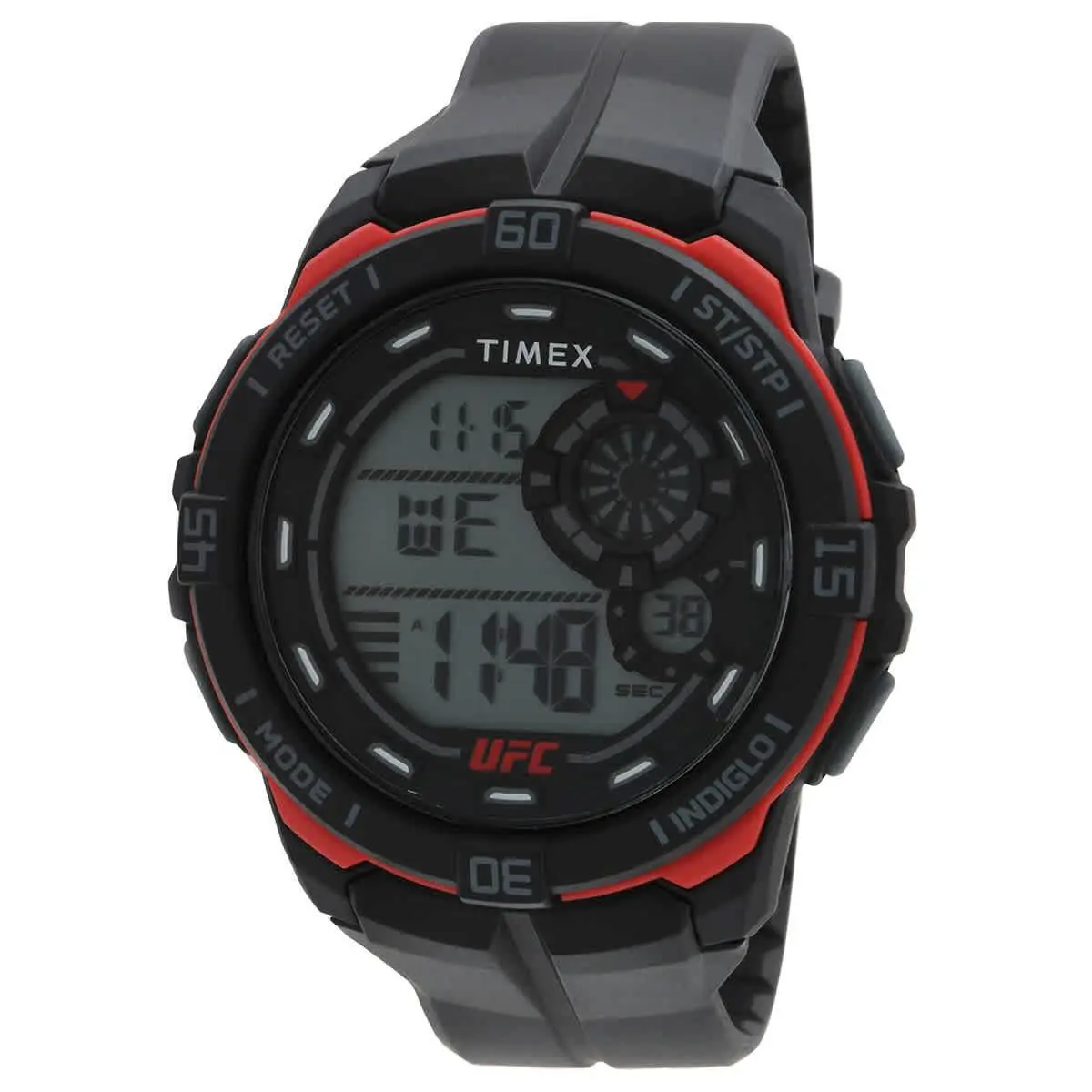 Timex Ufc Rush Alarm Quartz Digital Men`s Watch TW5M59100