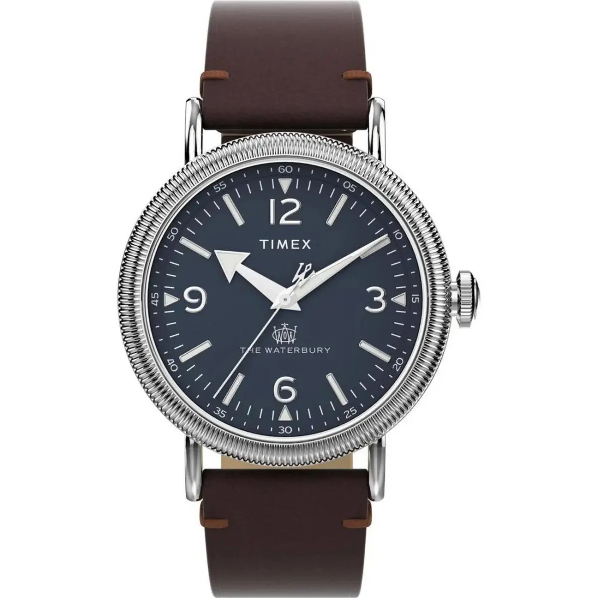 Waterbury Standard Quartz Blue Dial Men`s Watch TW2W20400VQ by Timex
