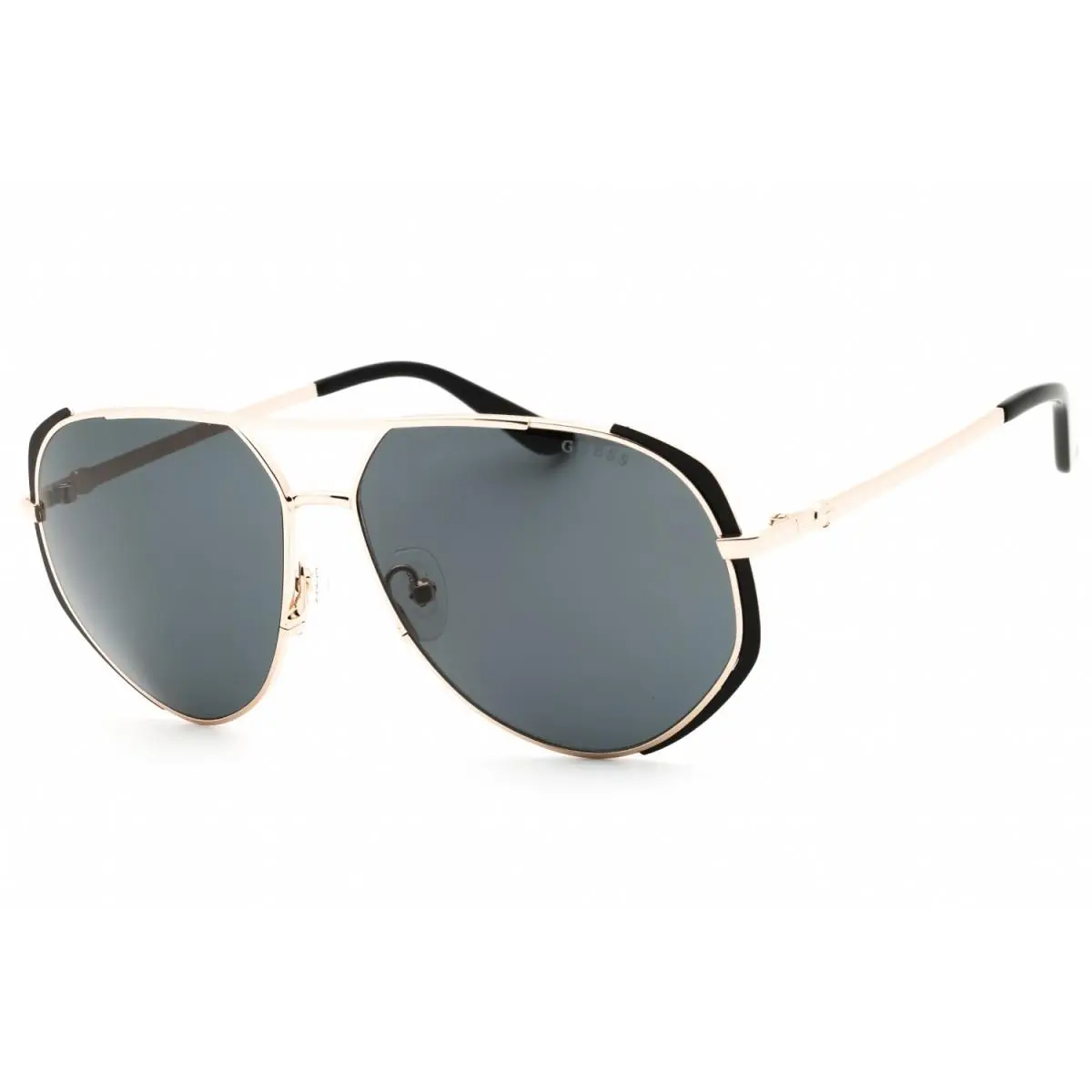 Guess GU00219 02A Matte Black/smoke 59-13-140 Sunglasses