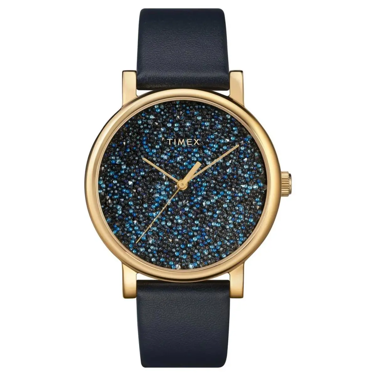 Timex Opulence Quartz Blue Dial Ladies Watch TW2R98100