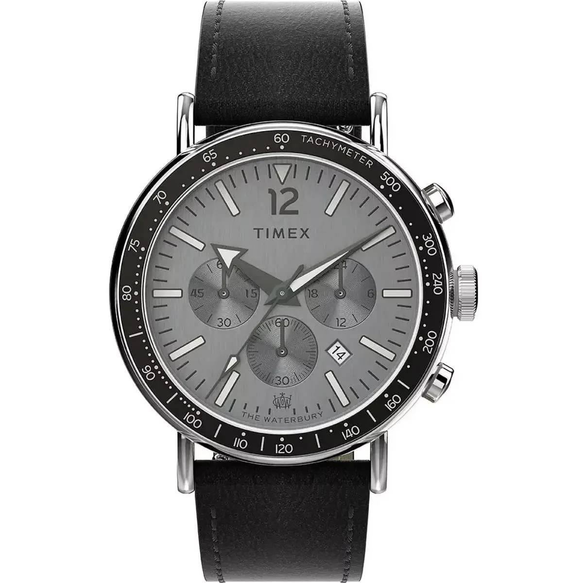 Timex Waterbury TW2W47400 Men`s Watch Chronograph Quartz Leather