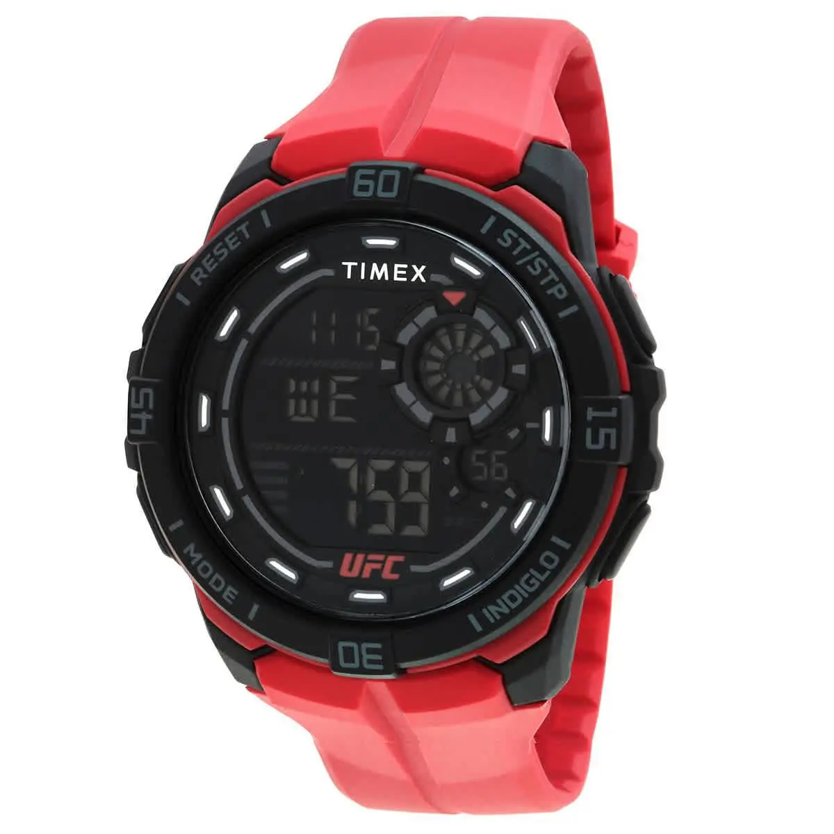 Timex Ufc Rush Alarm Quartz Digital Men`s Watch TW5M59200