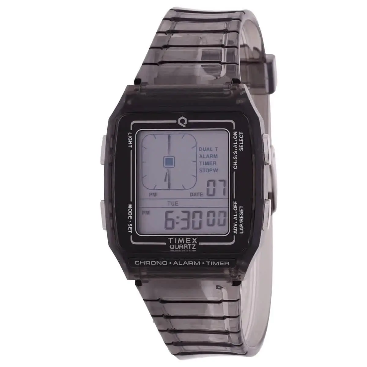 Timex Q Timex Lca Alarm Quartz Digital Unisex Watch TW2W45000VQ