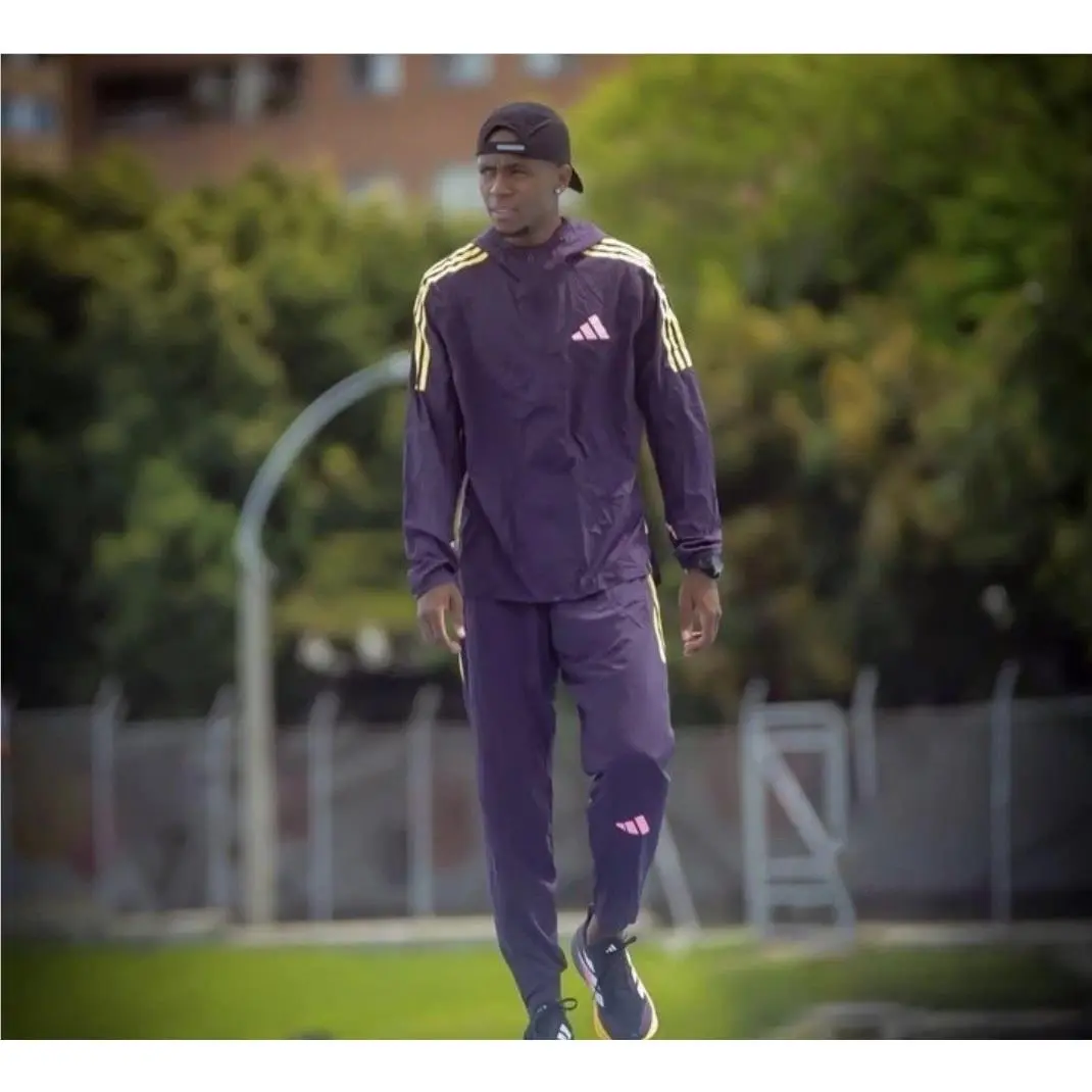 2024 Pro Elite Team Promo Track Jacket Mens XS Xtra Small Purple IT2531 by Adidas