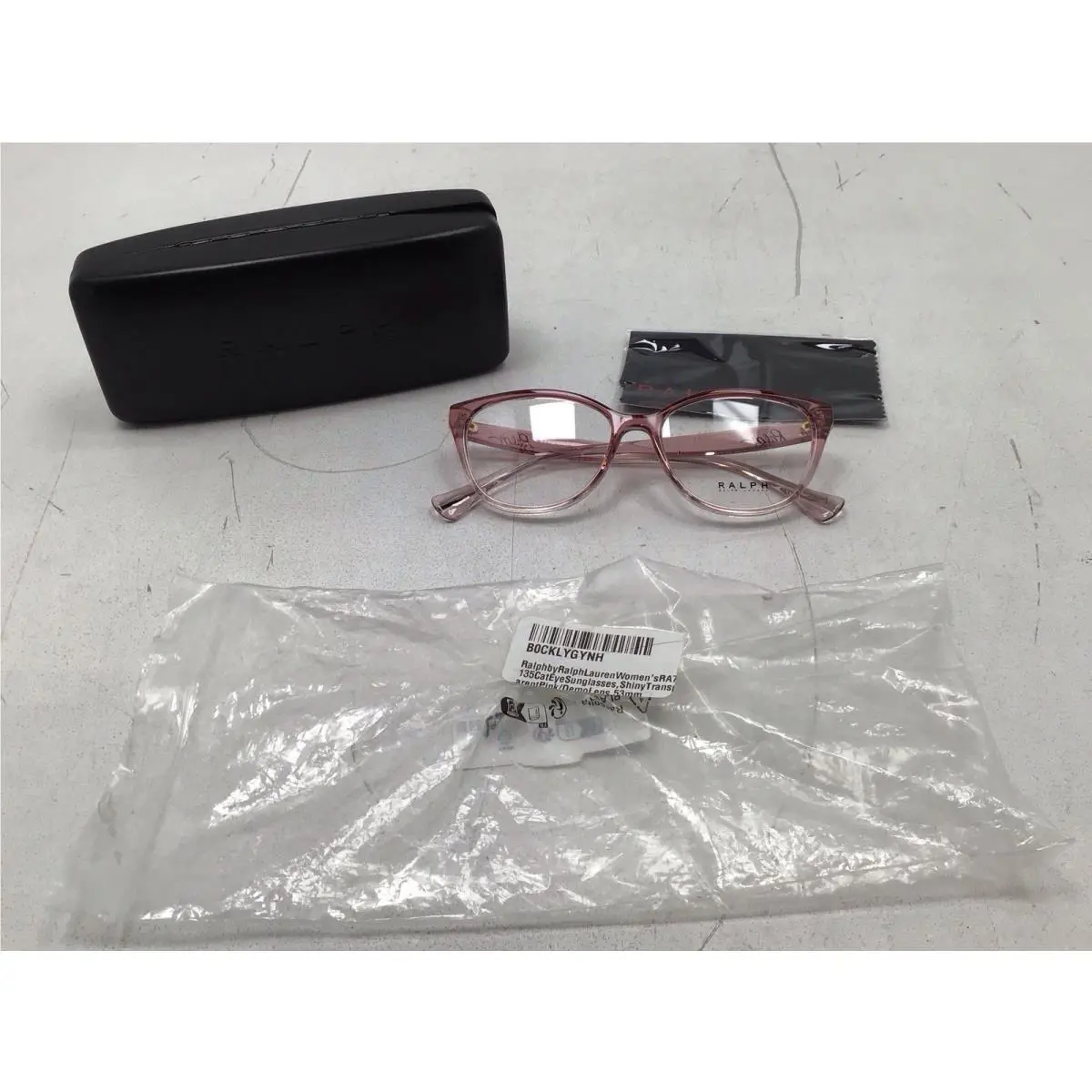 Ralph By Ralph Lauren Women’s RA7135 Eyeglasses In Transparent Pink Size 53mm