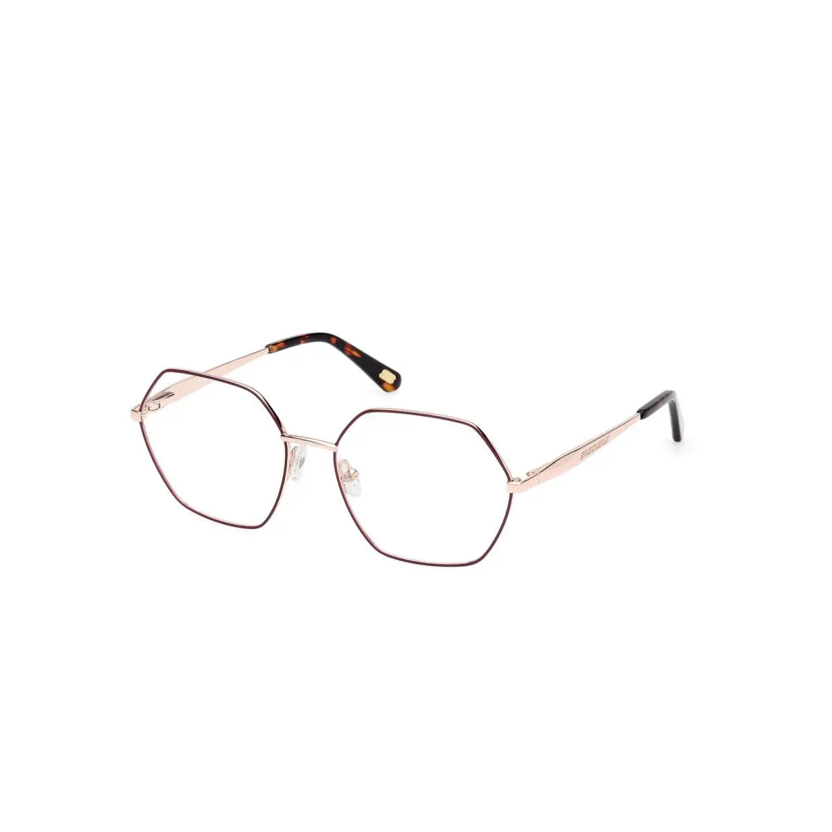 Skechers SE50064 Shiny Rose Gold Shiny Rose Gold 028 Eyeglasses