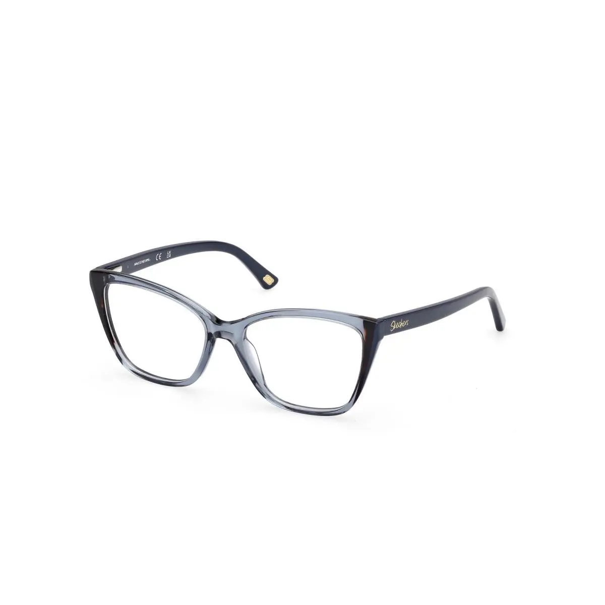 Skechers SE 50102 Shiny Light Blue / 084 Size 53 Eyeglasses