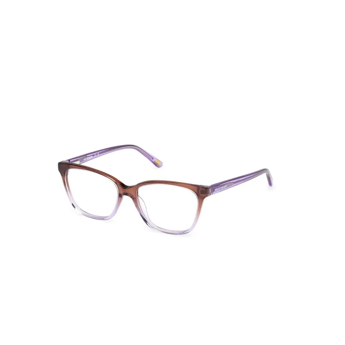 Skechers SE 50113 Light Brown/gradient / Shiny Violet 047 Size 48 Eyeglasses