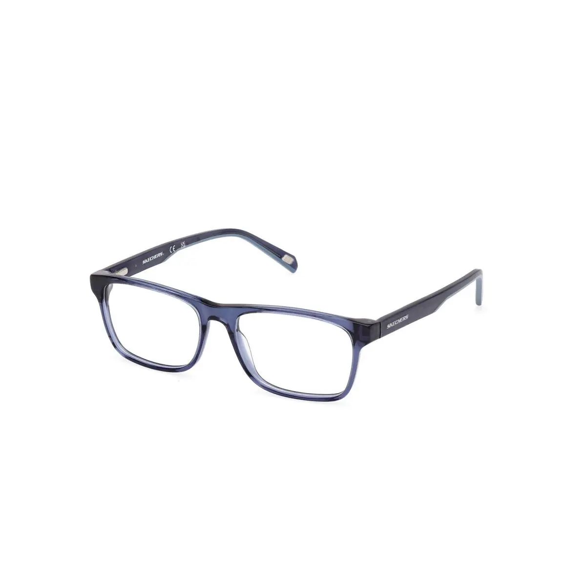 Skechers SE3322 Shiny Blue Matte Blue 090 Eyeglasses