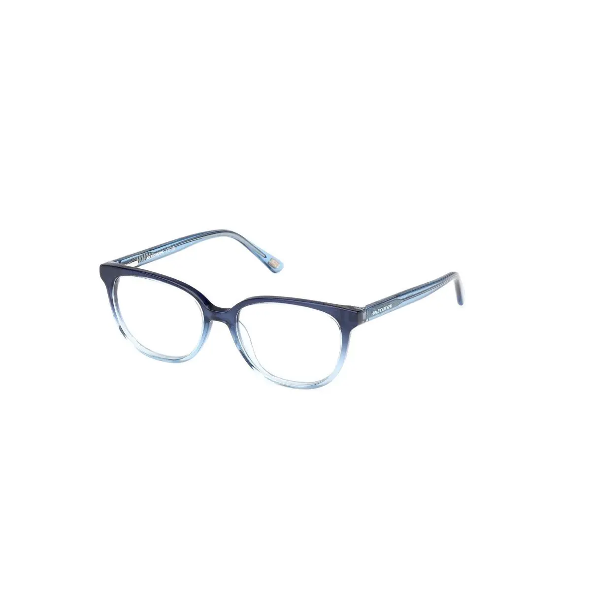 Skechers SE 50114 Light Blue/gradient / Shiny Blue 092 Size 48 Eyeglasses