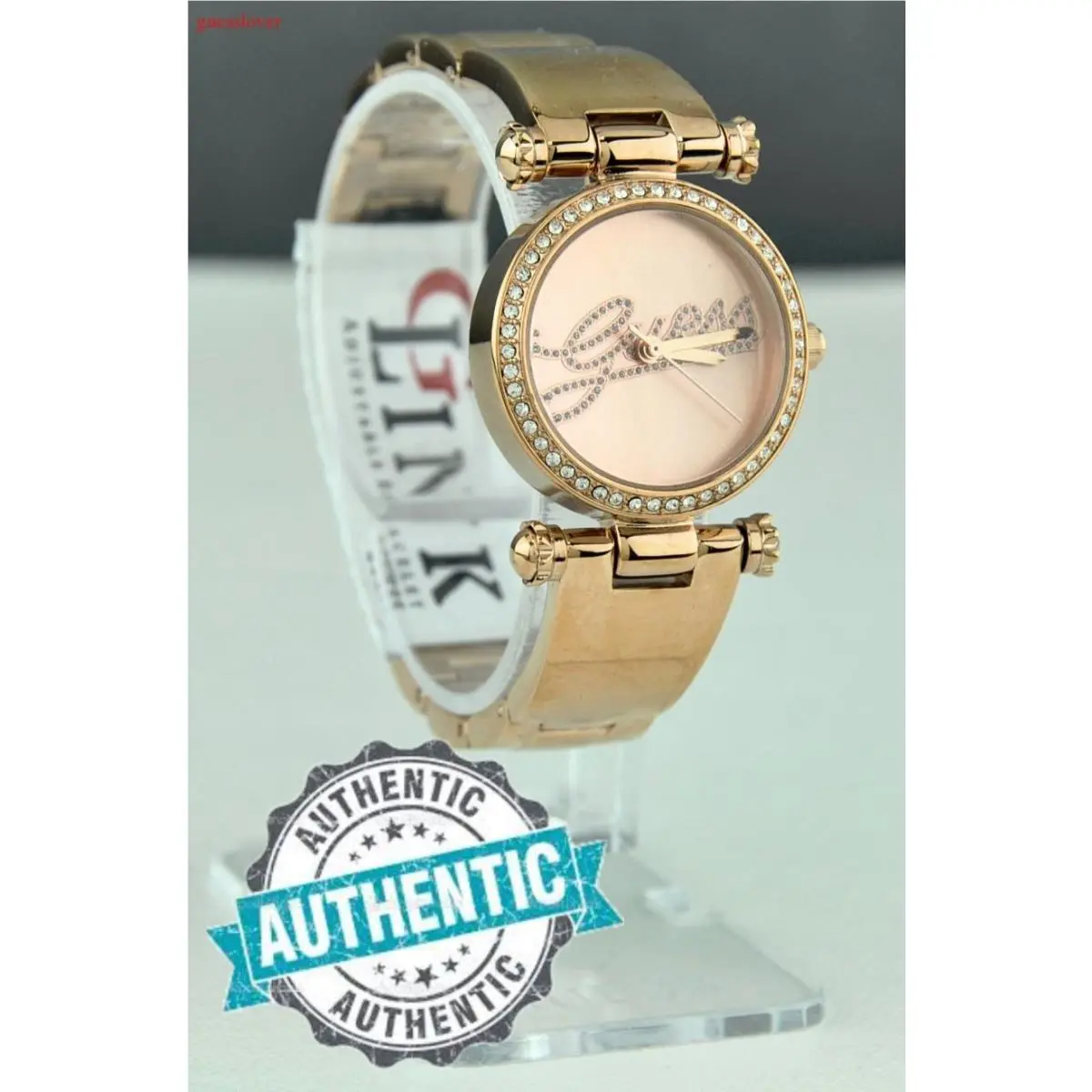 Usa Ladies Watch Chic Guess Rose Gold Stainless Steel Women Beautiful