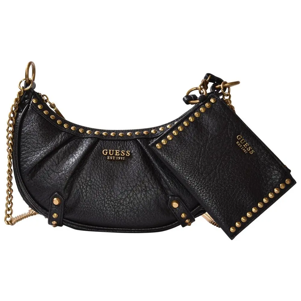 Guess Clelia Women`s Crossbody Handbag Black