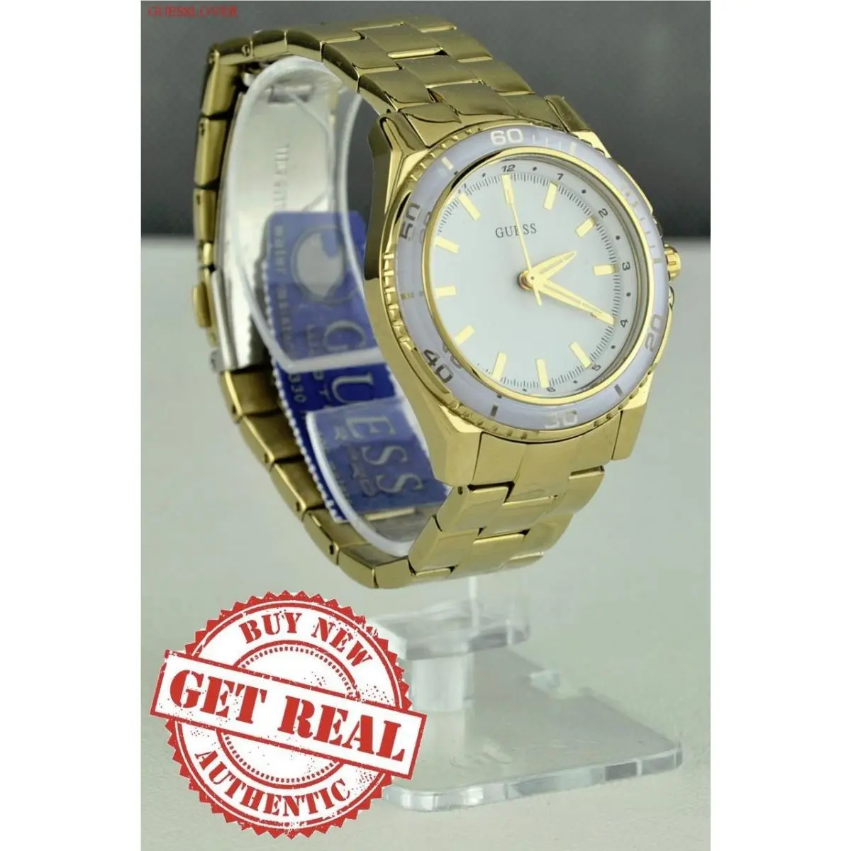 Usa Chic Ladies Watch Guess Gold Stainless Steel Women Lovely